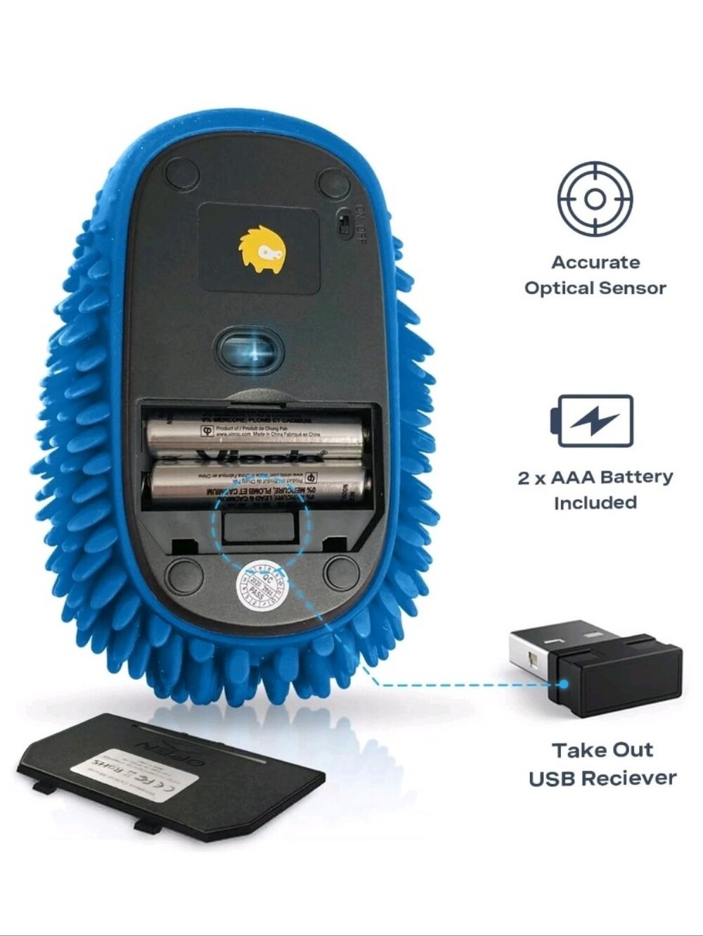 Sensory Wireless Mouse - Picture 5 of 9